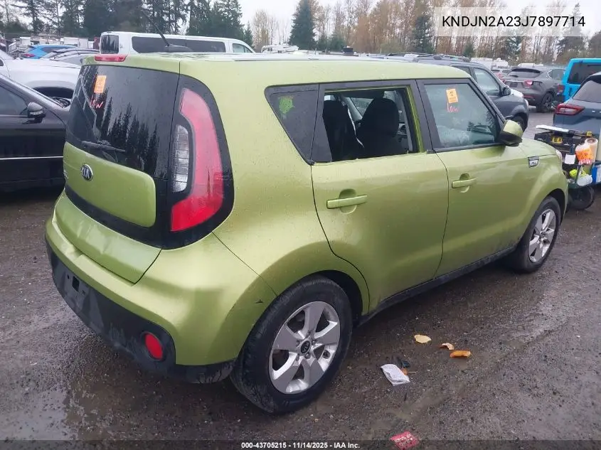 KNDJN2A23J7897714 2018 Kia Soul