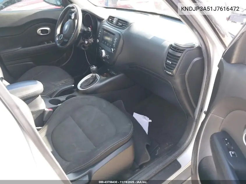KNDJP3A51J7616472 2018 Kia Soul +