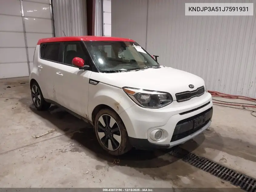 KNDJP3A51J7591931 2018 Kia Soul +