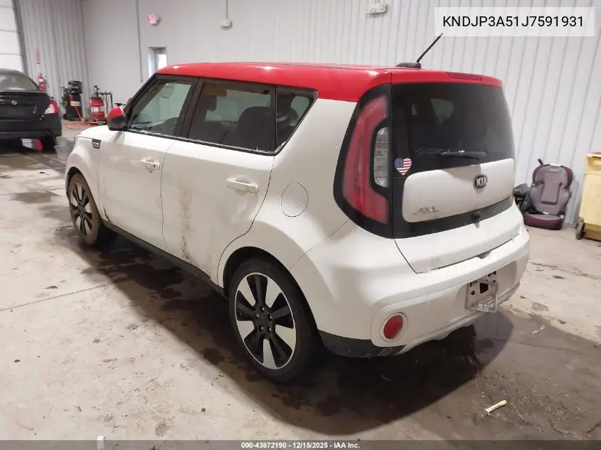 KNDJP3A51J7591931 2018 Kia Soul +