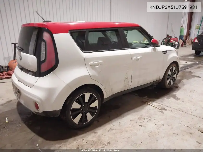 KNDJP3A51J7591931 2018 Kia Soul +