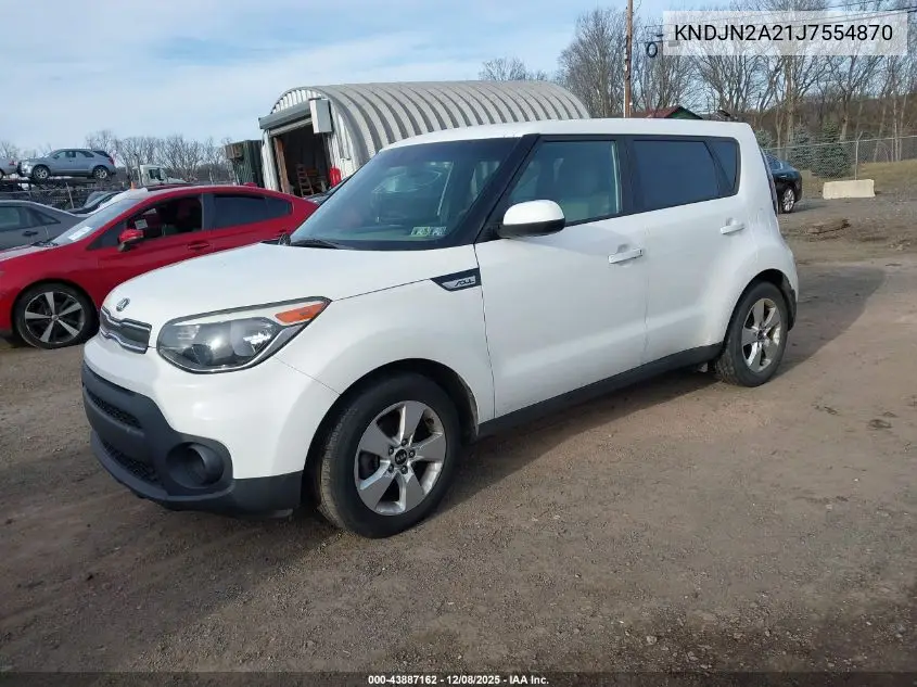 KNDJN2A21J7554870 2018 Kia Soul