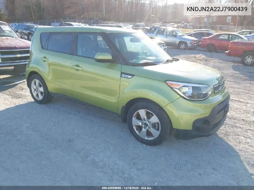 KNDJN2A22J7900439 2018 Kia Soul