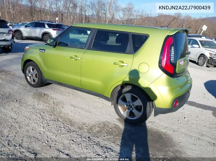 KNDJN2A22J7900439 2018 Kia Soul