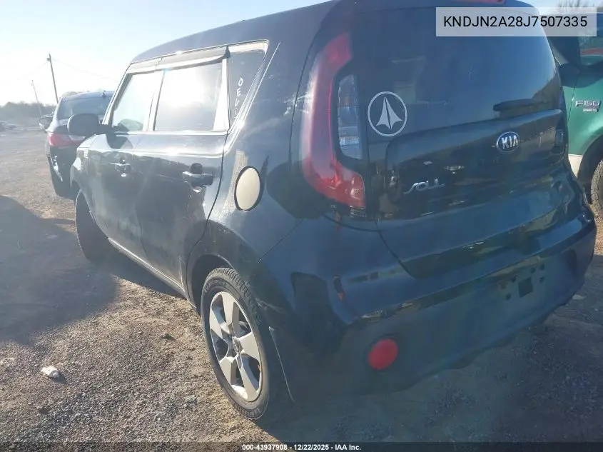 KNDJN2A28J7507335 2018 Kia Soul