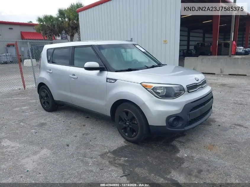 KNDJN2A23J7585375 2018 Kia Soul