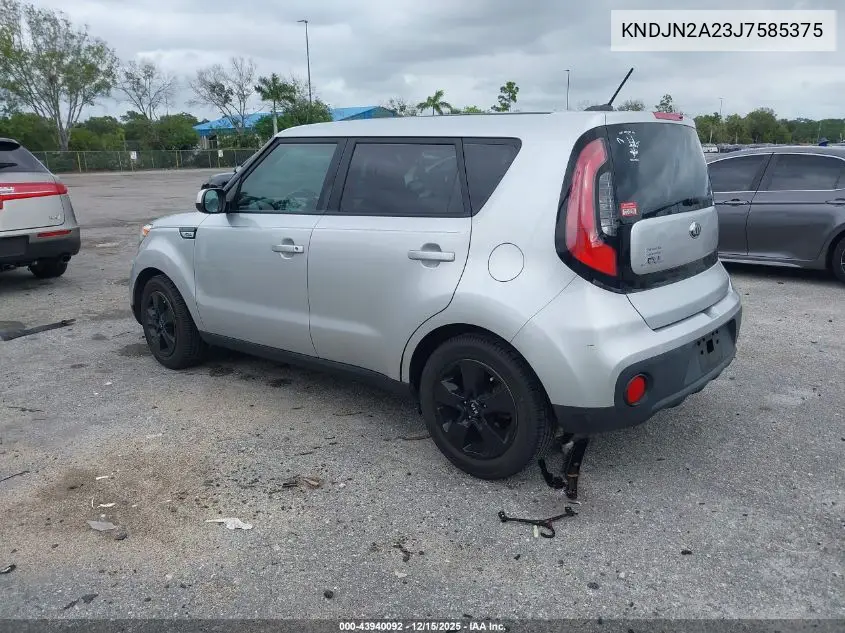 KNDJN2A23J7585375 2018 Kia Soul