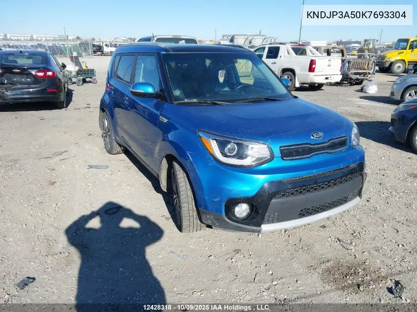 KNDJP3A50K7693304 2019 Kia Soul Ex