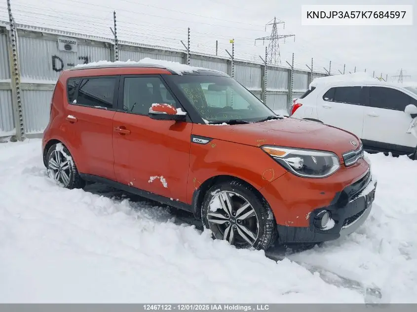 KNDJP3A57K7684597 2019 Kia Soul