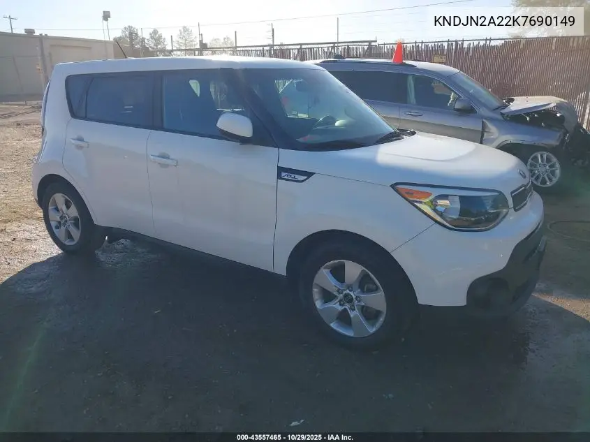 KNDJN2A22K7690149 2019 Kia Soul