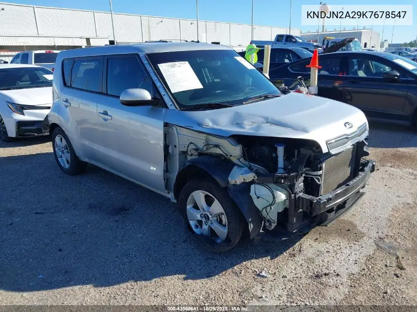 KNDJN2A29K7678547 2019 Kia Soul