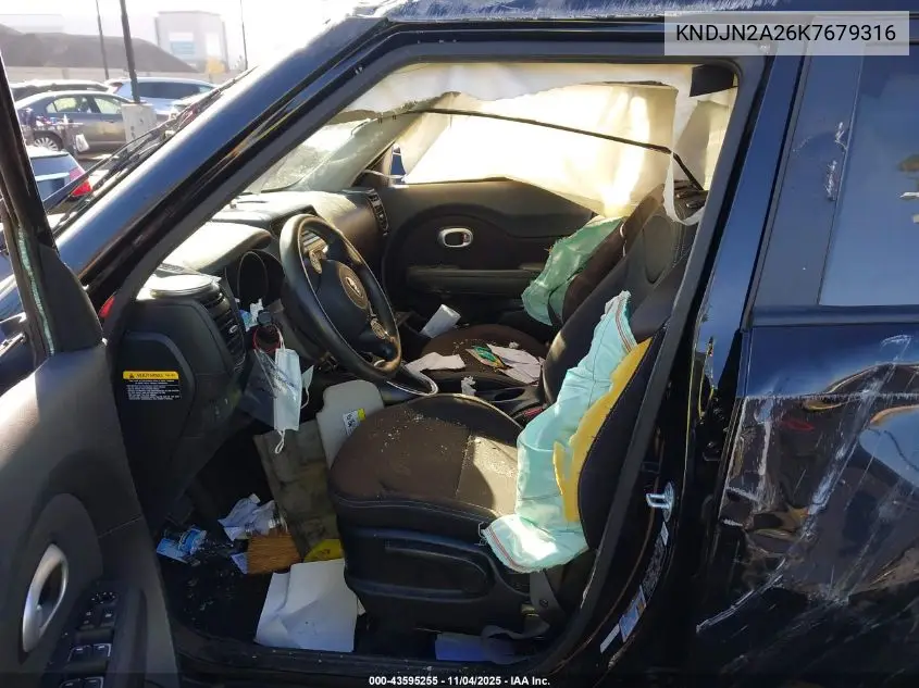 KNDJN2A26K7679316 2019 Kia Soul