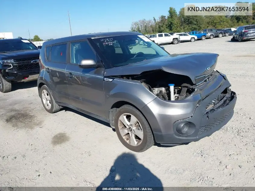 KNDJN2A23K7653594 2019 Kia Soul