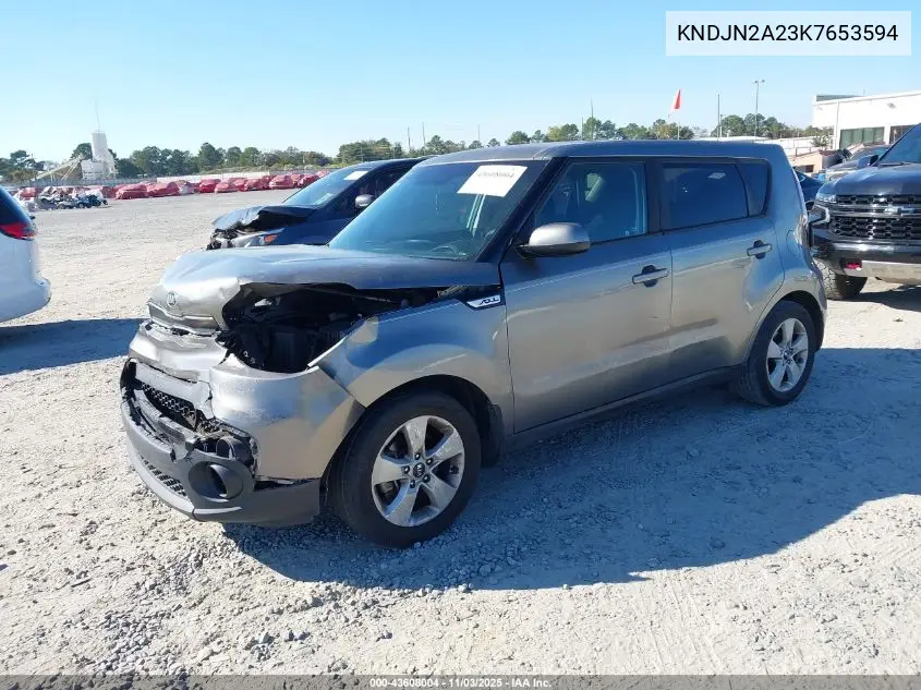 KNDJN2A23K7653594 2019 Kia Soul