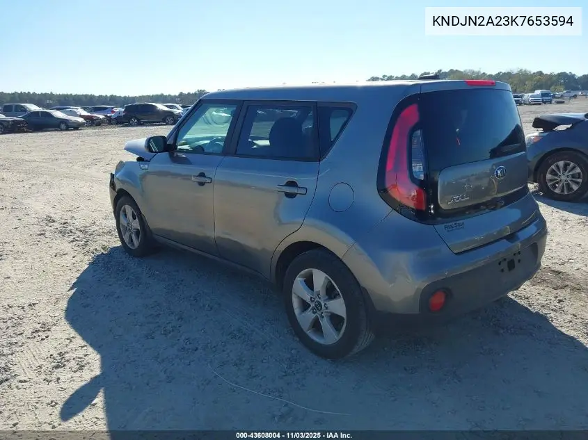 KNDJN2A23K7653594 2019 Kia Soul