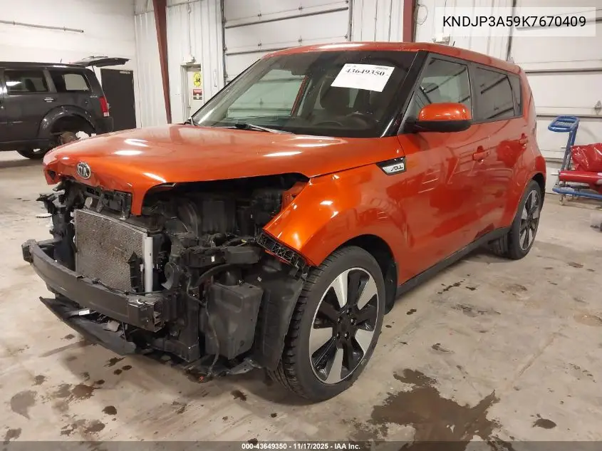 KNDJP3A59K7670409 2019 Kia Soul +