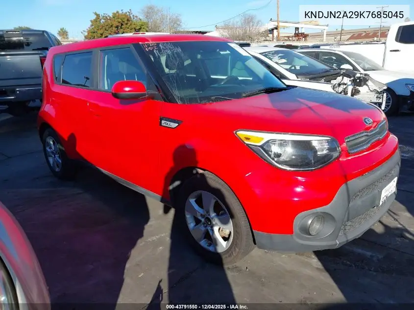KNDJN2A29K7685045 2019 Kia Soul