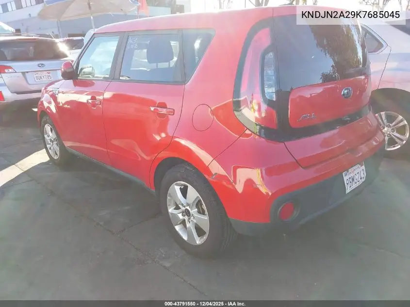 KNDJN2A29K7685045 2019 Kia Soul