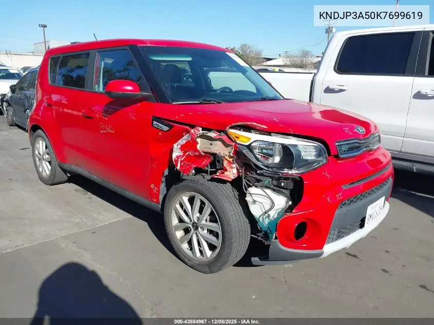 KNDJP3A50K7699619 2019 Kia Soul +