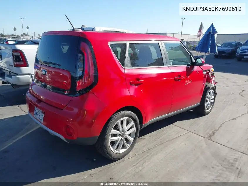 KNDJP3A50K7699619 2019 Kia Soul +