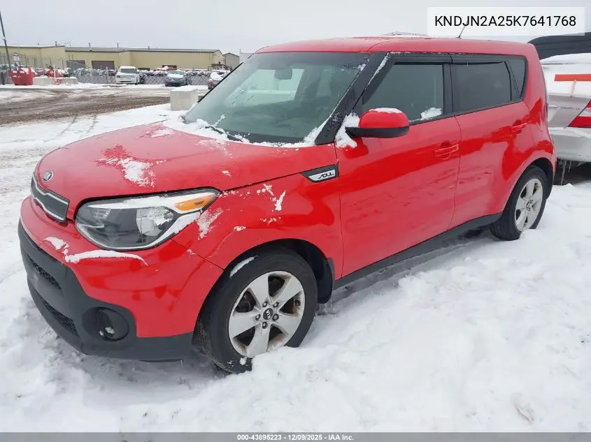 KNDJN2A25K7641768 2019 Kia Soul