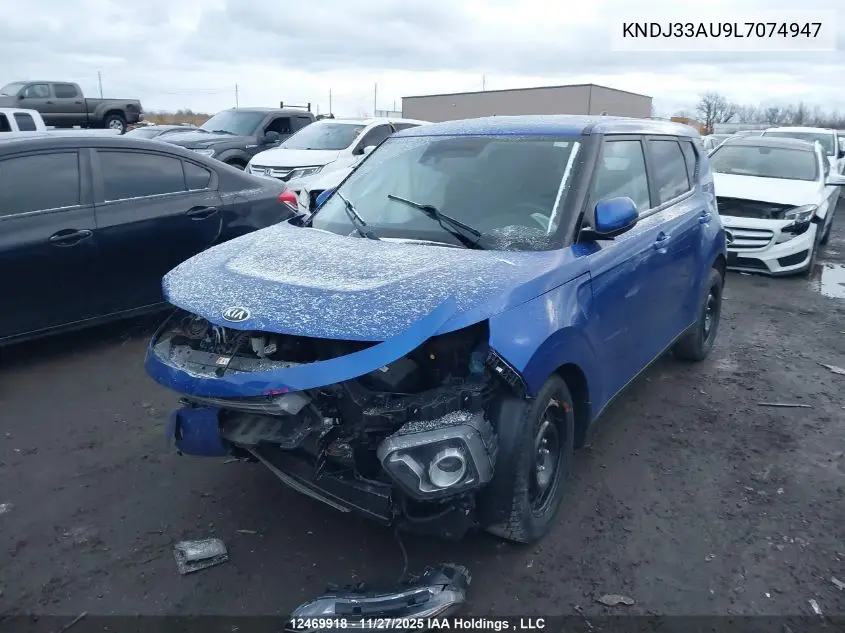 KNDJ33AU9L7074947 2020 Kia Soul Ex