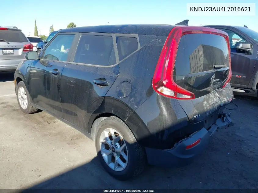 KNDJ23AU4L7016621 2020 Kia Soul S