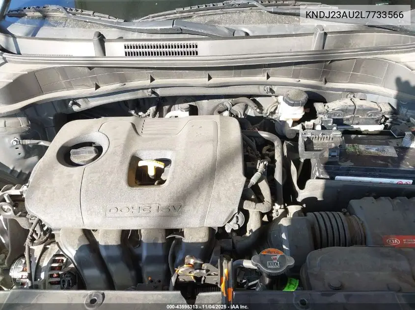 KNDJ23AU2L7733566 2020 Kia Soul Lx
