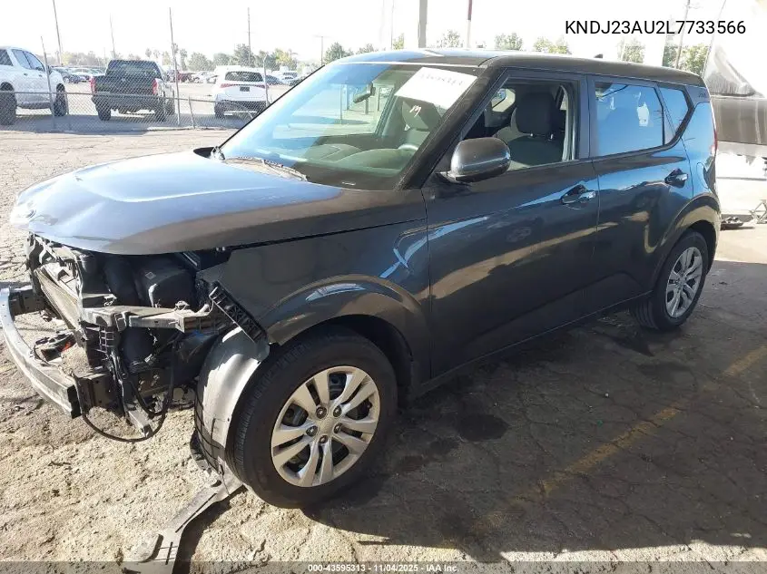 KNDJ23AU2L7733566 2020 Kia Soul Lx
