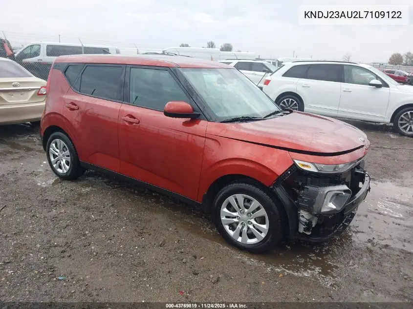 KNDJ23AU2L7109122 2020 Kia Soul Lx