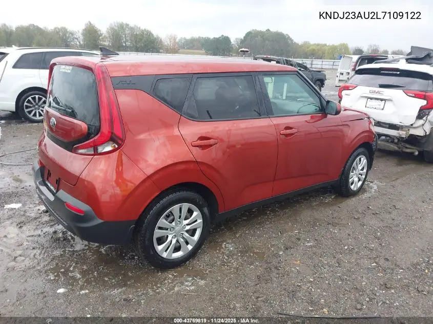 KNDJ23AU2L7109122 2020 Kia Soul Lx