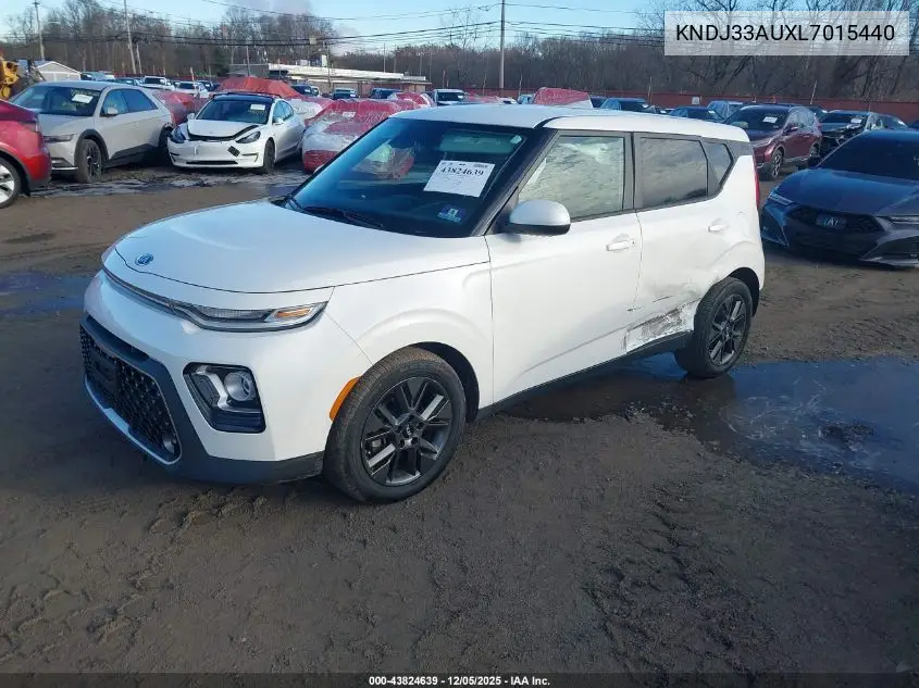 KNDJ33AUXL7015440 2020 Kia Soul Ex