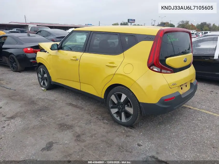 KNDJ33AU6L7105605 2020 Kia Soul Ex