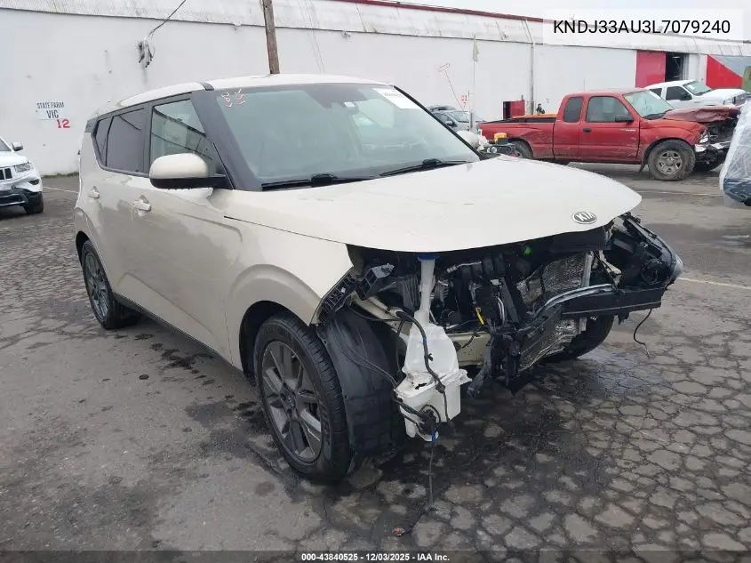 KNDJ33AU3L7079240 2020 Kia Soul Ex