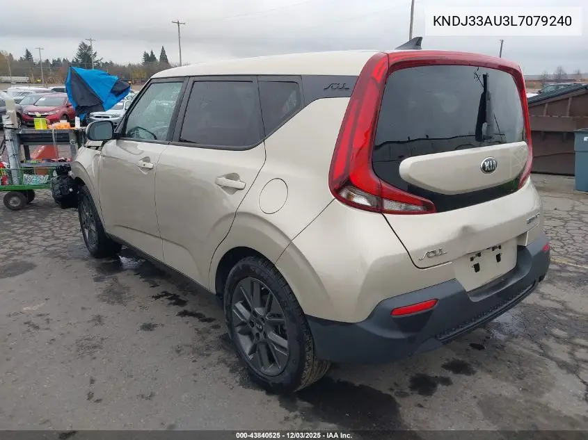 KNDJ33AU3L7079240 2020 Kia Soul Ex