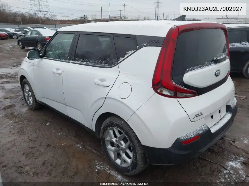 KNDJ23AU2L7002927 2020 Kia Soul S