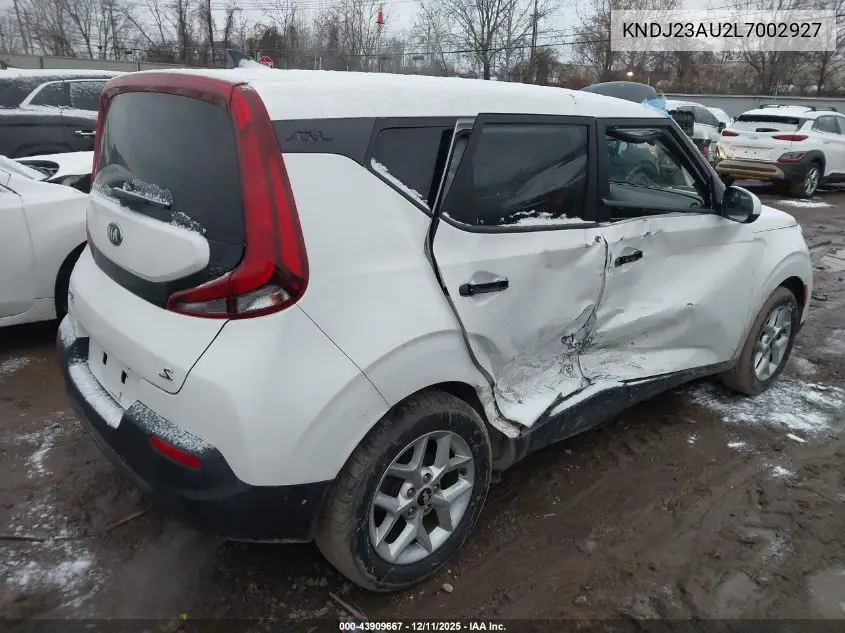 KNDJ23AU2L7002927 2020 Kia Soul S