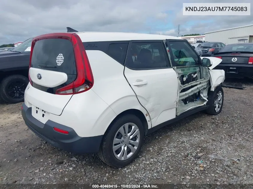 KNDJ23AU7M7745083 2021 Kia Soul Lx