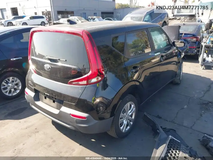 KNDJ23AU4M7771785 2021 Kia Soul Lx