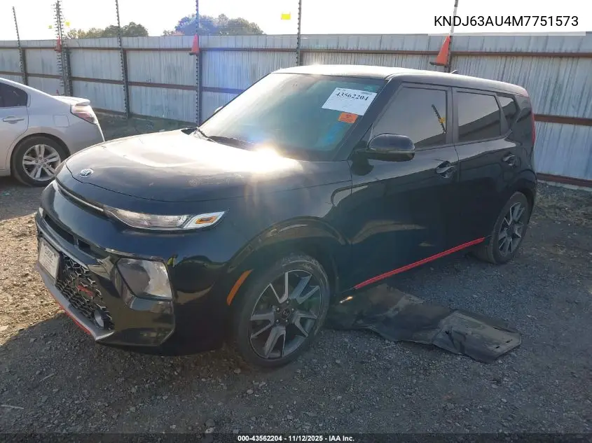 KNDJ63AU4M7751573 2021 Kia Soul Gt-Line