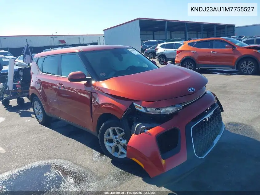 KNDJ23AU1M7755527 2021 Kia Soul S