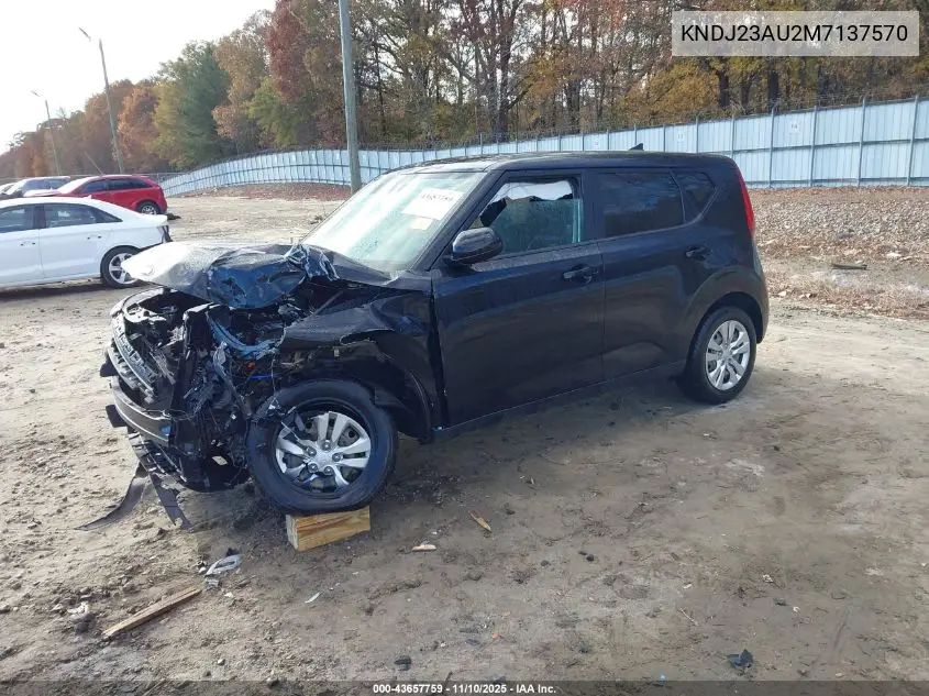 KNDJ23AU2M7137570 2021 Kia Soul Lx
