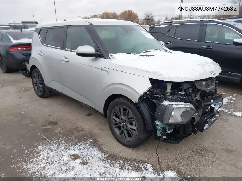 KNDJ33AU3M7742632 2021 Kia Soul Ex