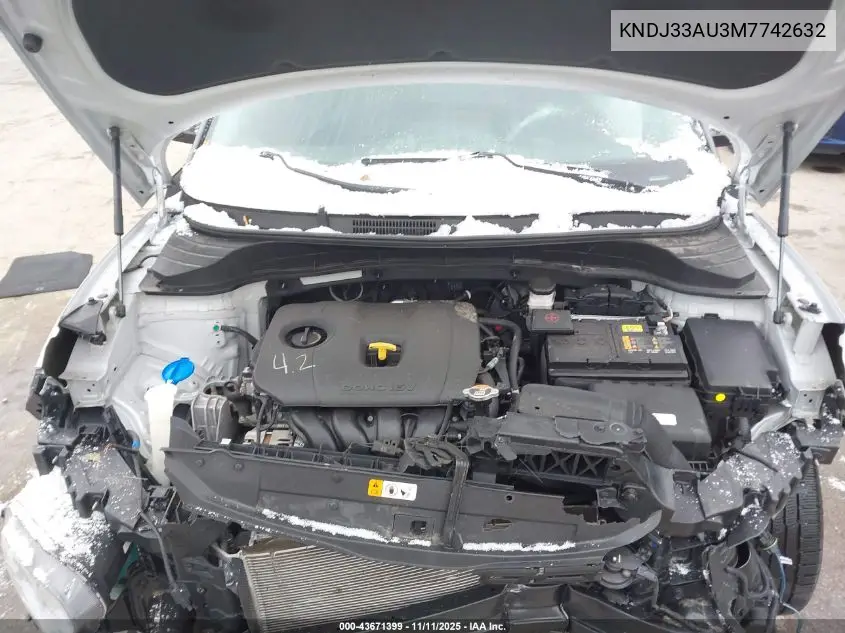 KNDJ33AU3M7742632 2021 Kia Soul Ex