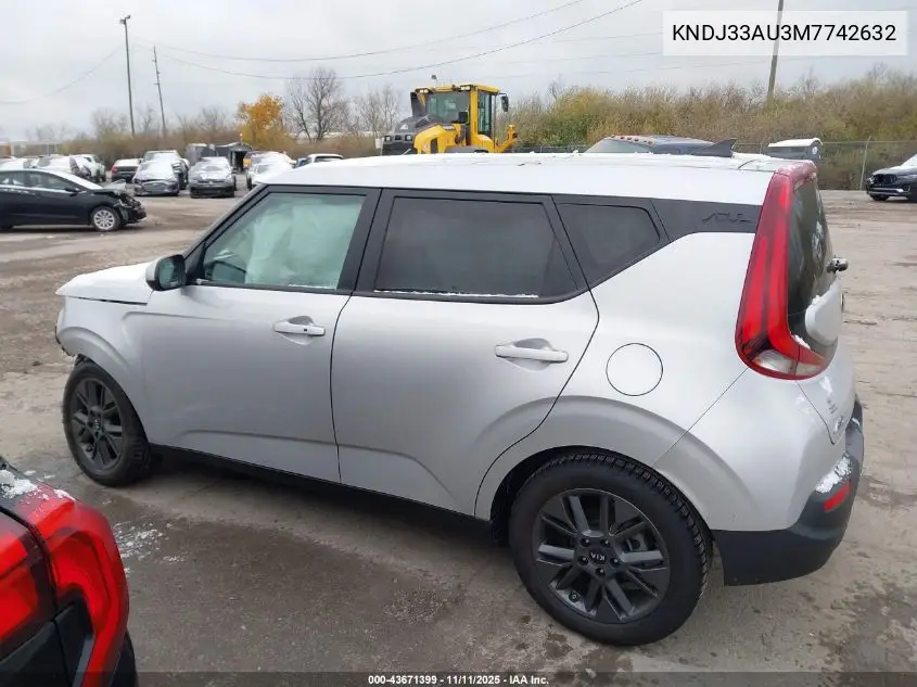 KNDJ33AU3M7742632 2021 Kia Soul Ex