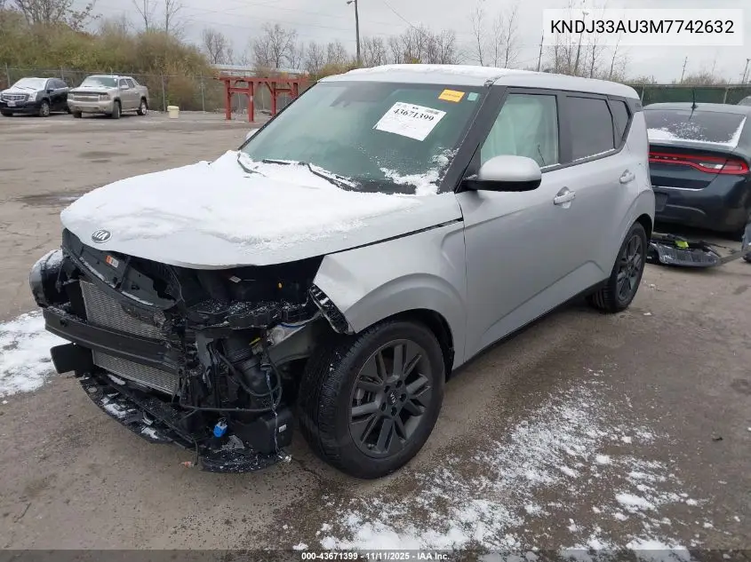 KNDJ33AU3M7742632 2021 Kia Soul Ex