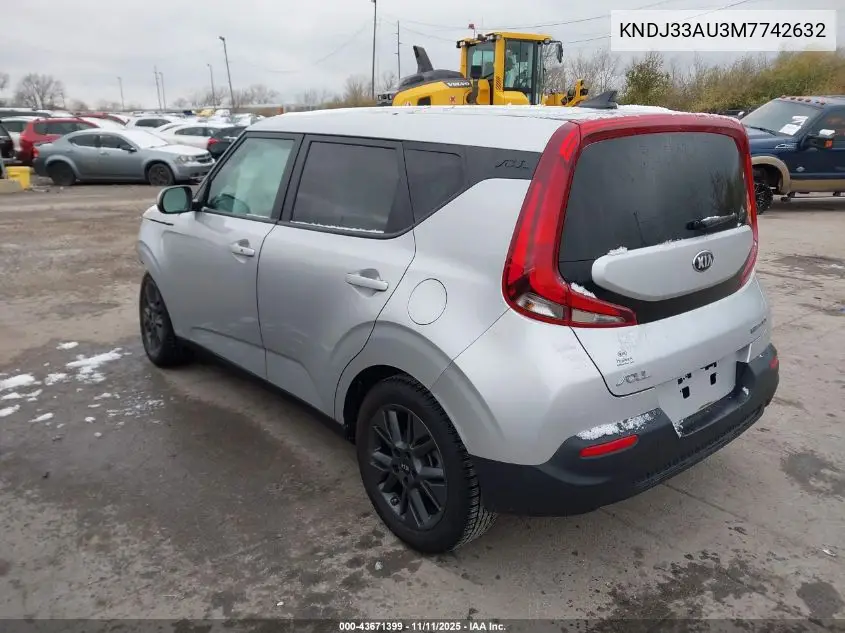 KNDJ33AU3M7742632 2021 Kia Soul Ex