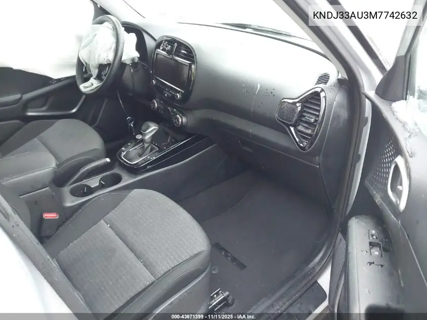KNDJ33AU3M7742632 2021 Kia Soul Ex