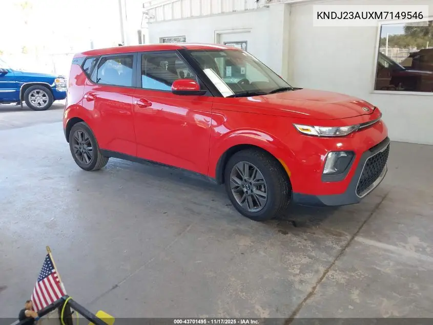 KNDJ23AUXM7149546 2021 Kia Soul S