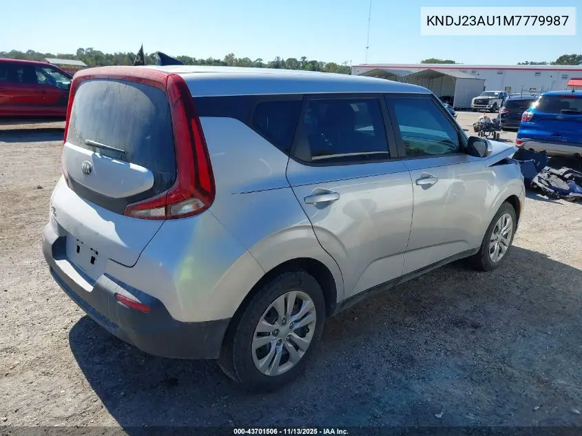 KNDJ23AU1M7779987 2021 Kia Soul Lx